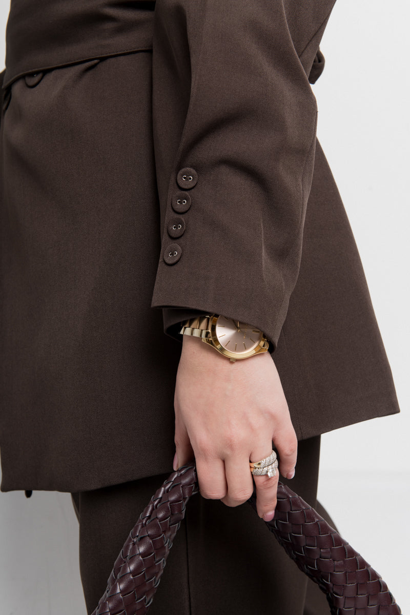 Blazer Classy Chocolat