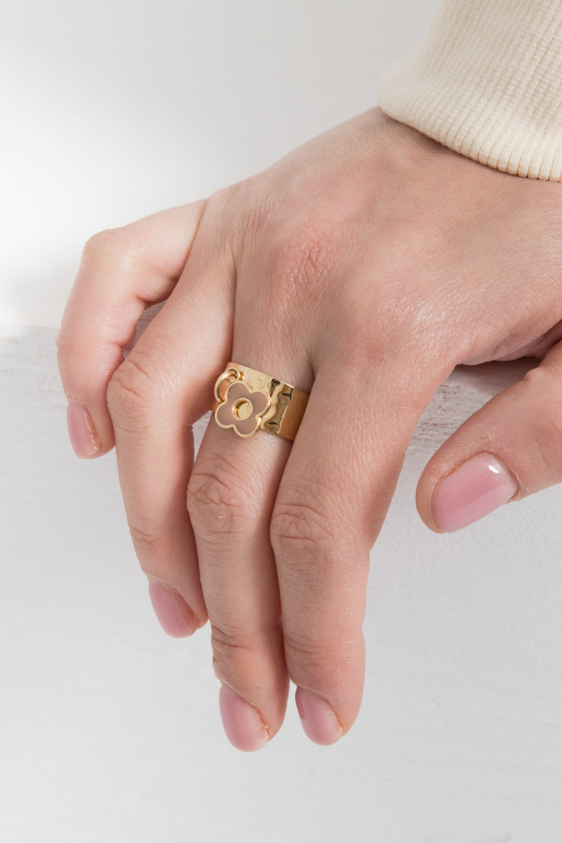 Bague fleur