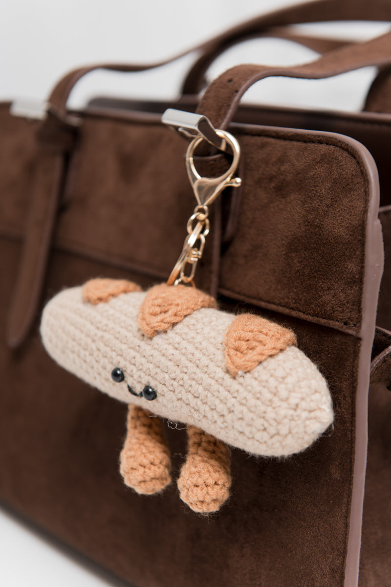 Charms de sac baguette en crochet